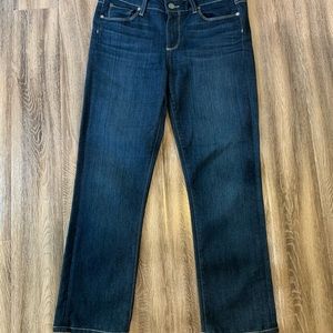 Dark blue denim jeans